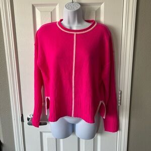 NWOT Alashan Women's Pink Cashmere Sweater Size Small